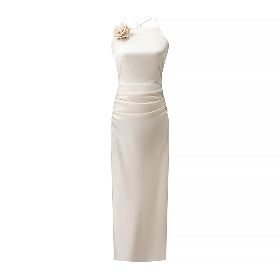 Sling Dress Fashionable Elegant Fitted Waist