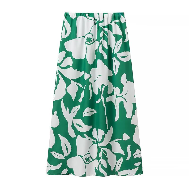 Women Clothing Summer Halter Short Top Skirt Set