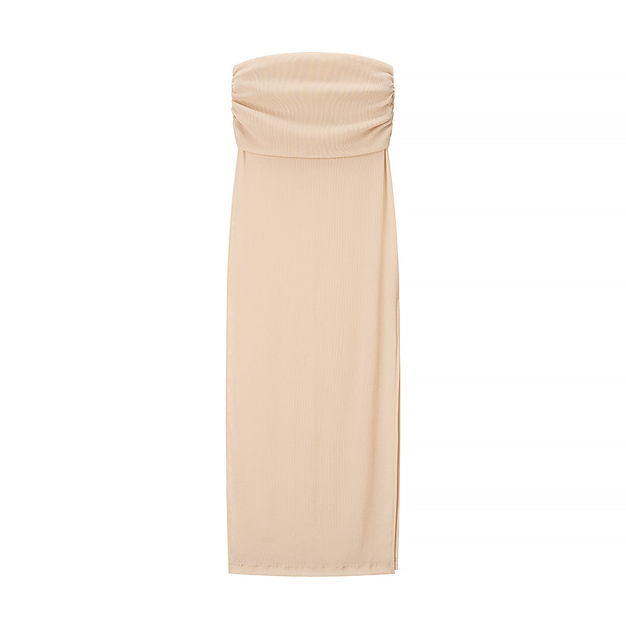 Women Clothing Western Sexy Cropped Vest Slim Fit Sheath Skirt Set