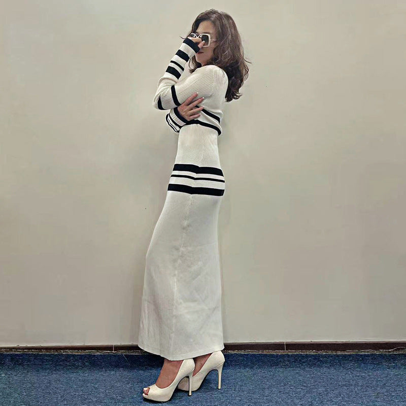 White and Black Stripes