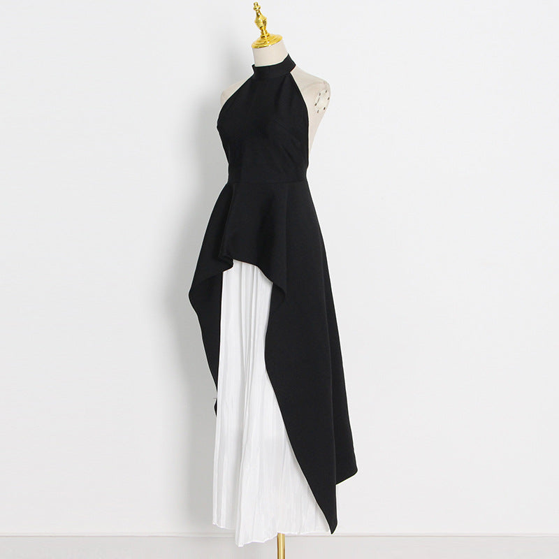 Backless Two-Piece Skirt Set