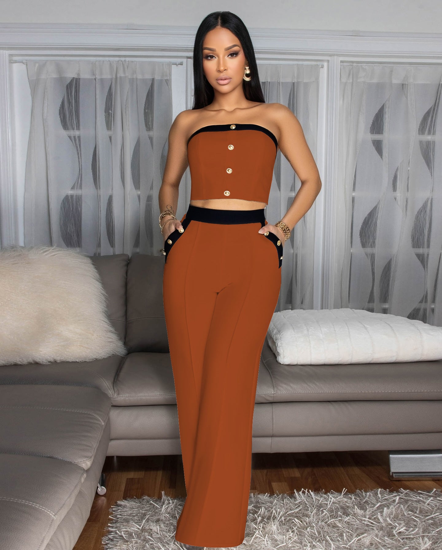 Brown