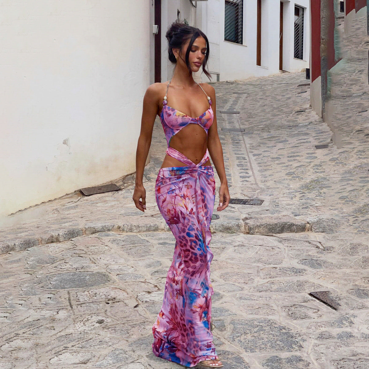 Purple Printed