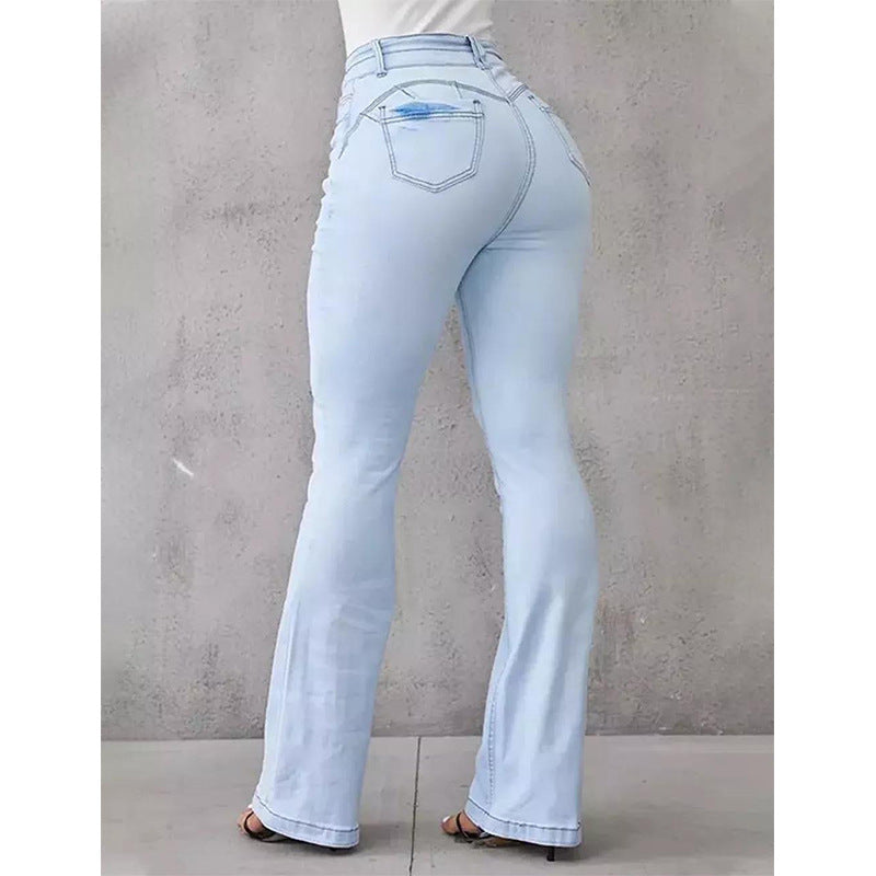 Light blue High-Waist Jeans