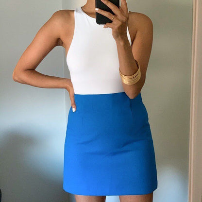 Slim Fit Sleeveless Leotard Jumpsuit