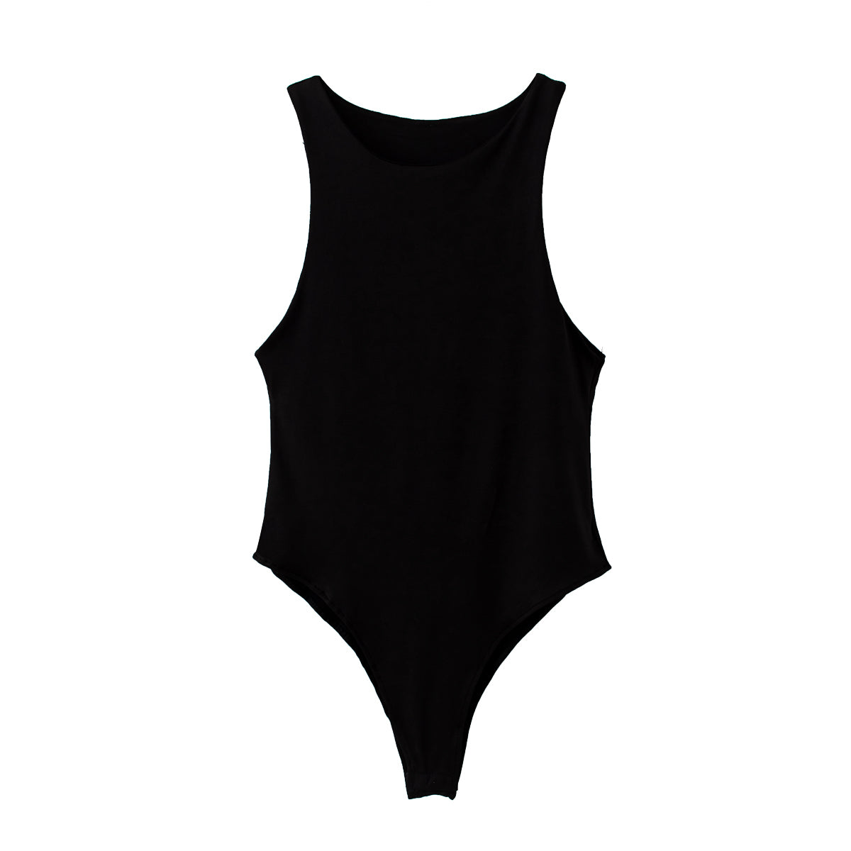 Slim Fit Sleeveless Leotard Jumpsuit