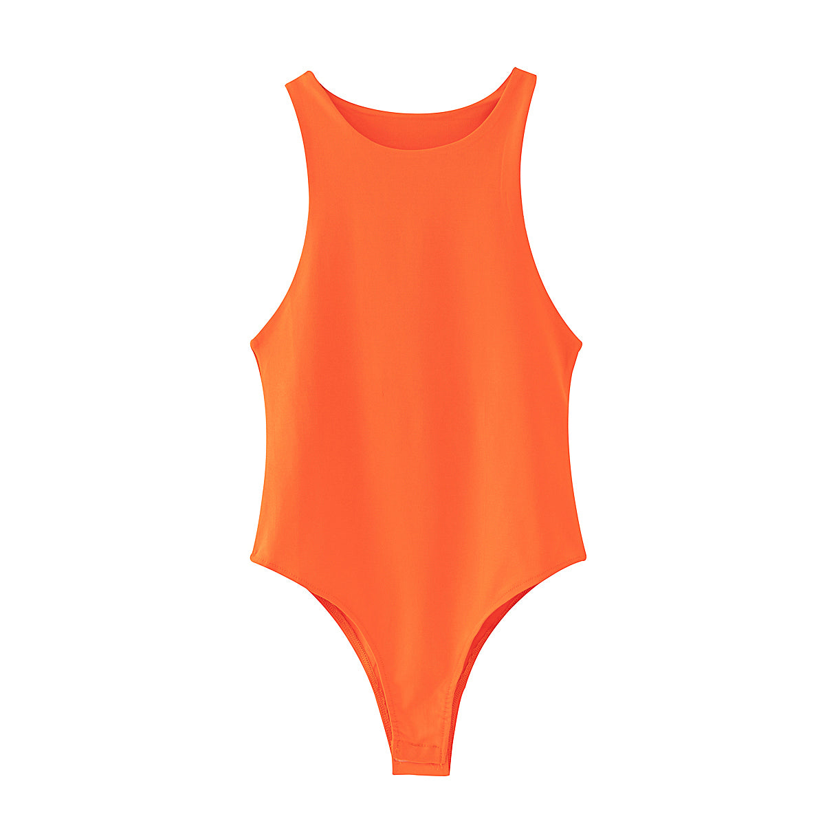 Slim Fit Sleeveless Leotard Jumpsuit