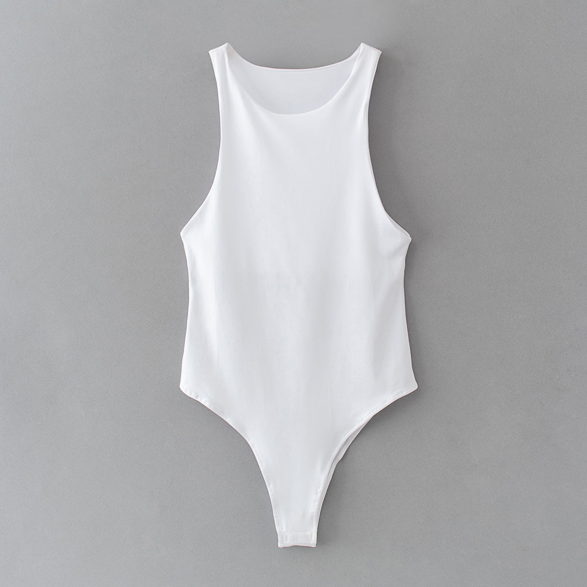 Slim Fit Sleeveless Leotard Jumpsuit