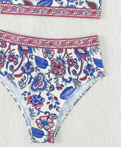High Waist Push Up Bikini Swimming Suit