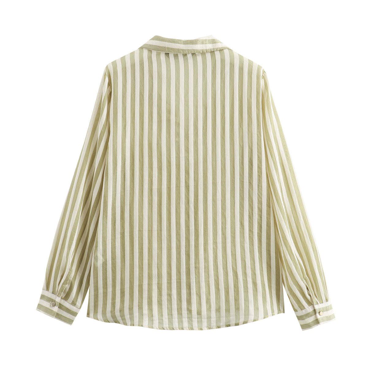 Women Striped Long Sleeve Shirt