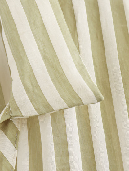 Women Striped Long Sleeve Shirt