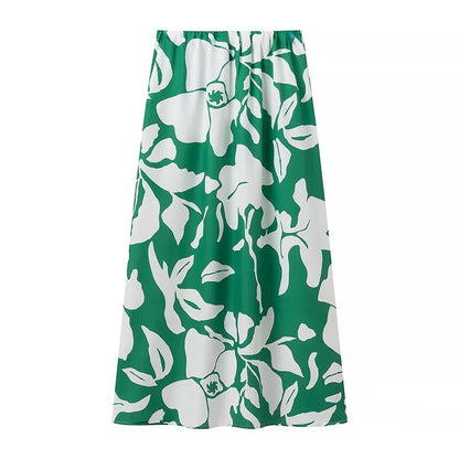 Women Clothing Summer Halter Short Top Skirt Set
