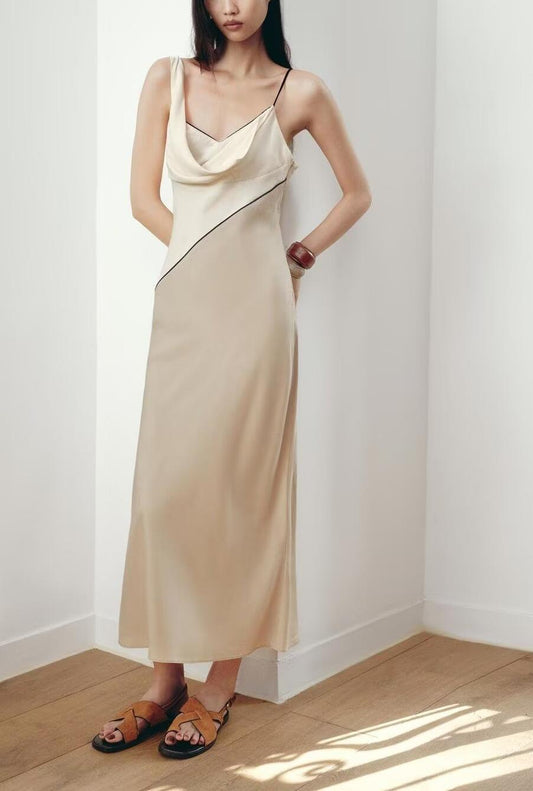 Apricot Bodycon,Split Dress