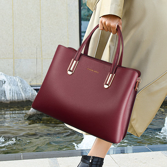 Large Capacity Trendy Mom Bag