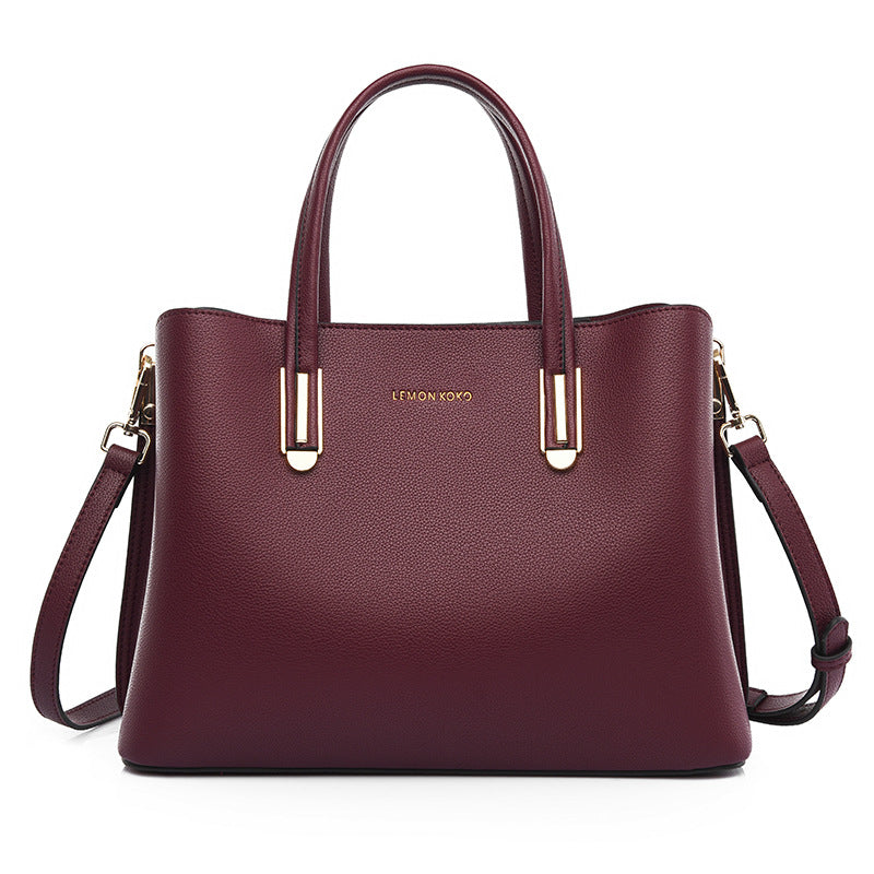 Soft Leather  Crossbody Bag