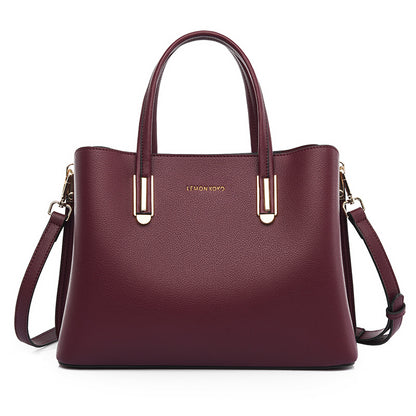 Soft Leather  Crossbody Bag