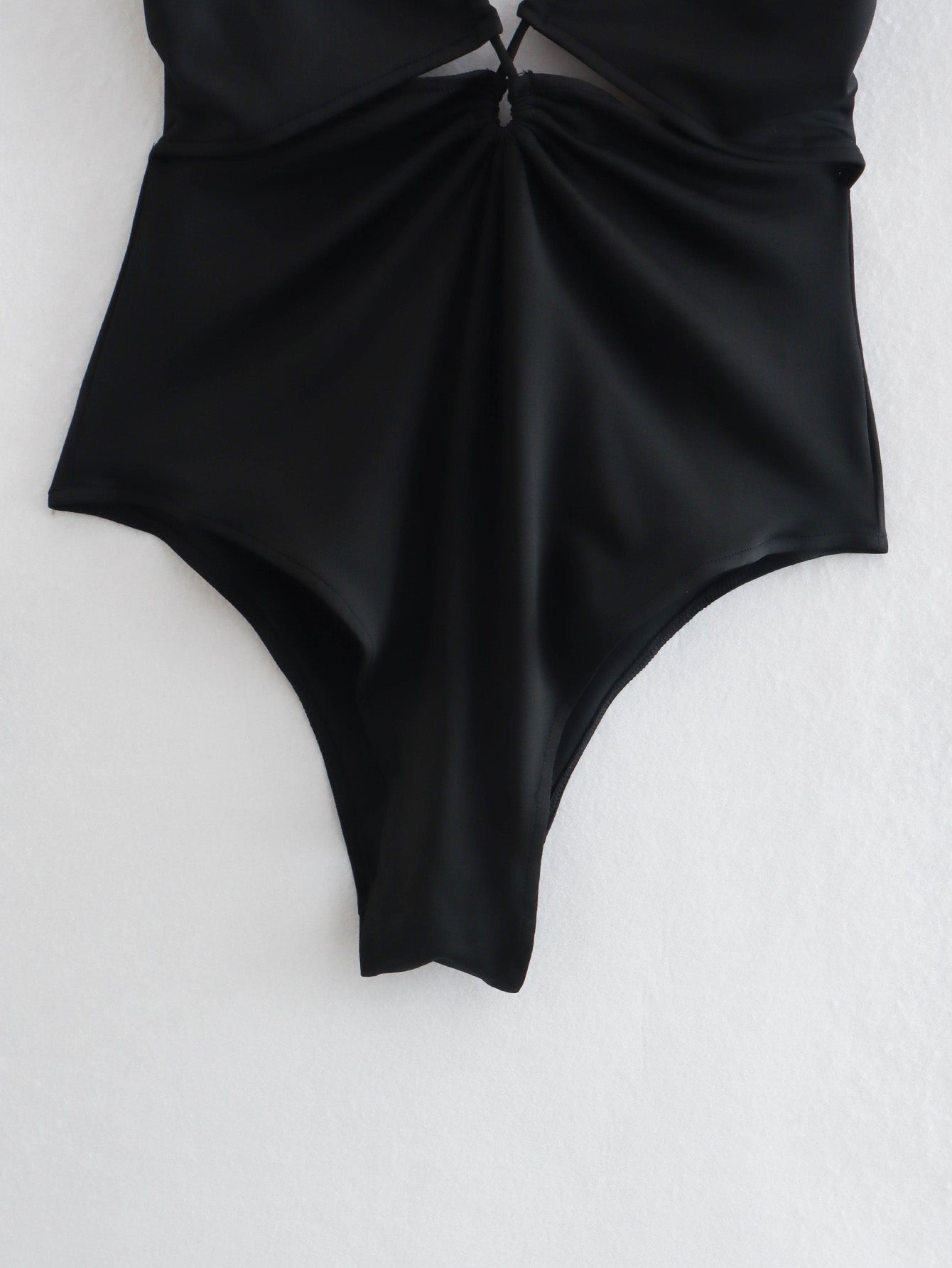 Open Design Backless Bodysuit