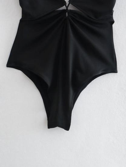 Open Design Backless Bodysuit