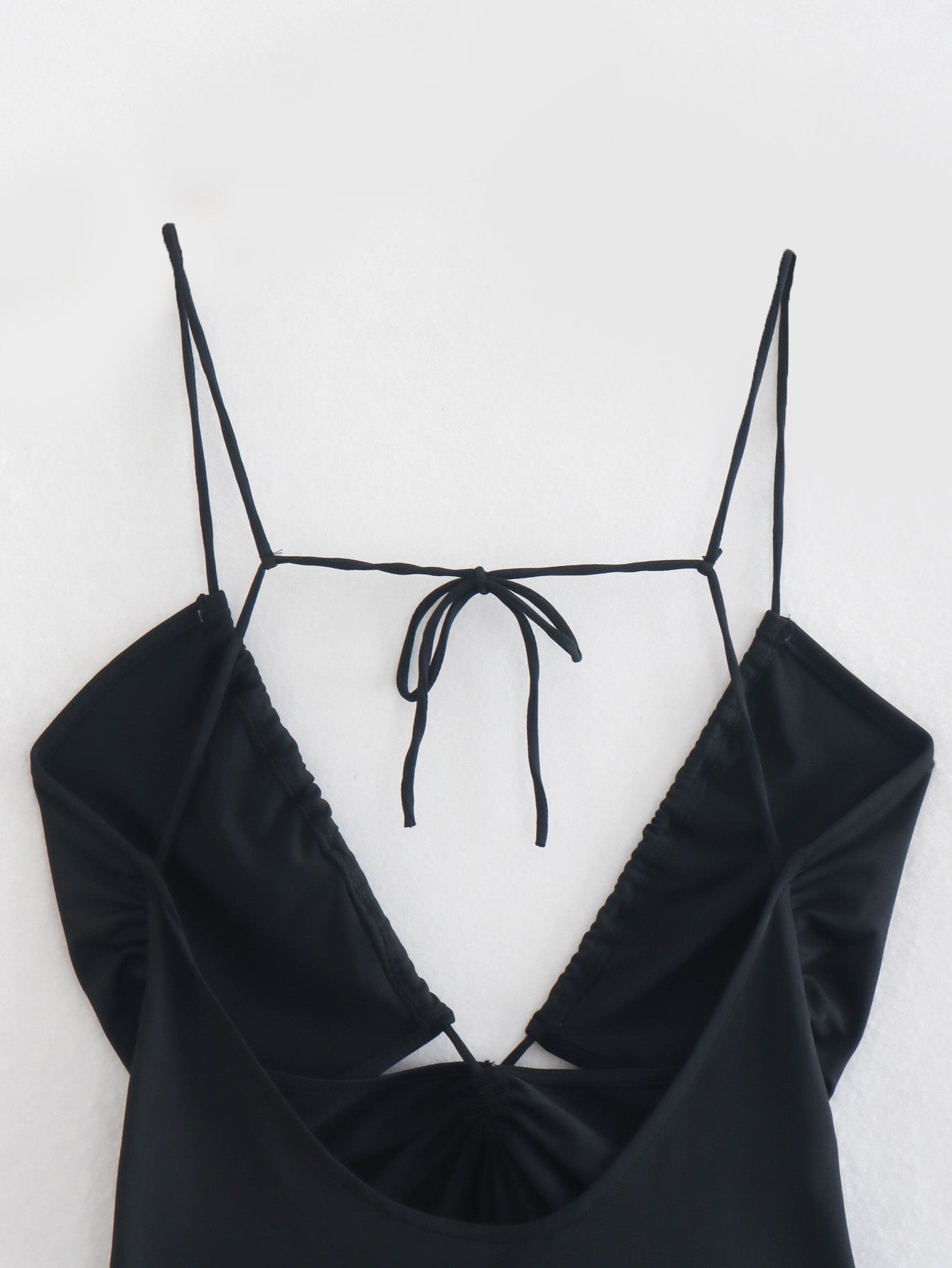 Open Design Backless Bodysuit