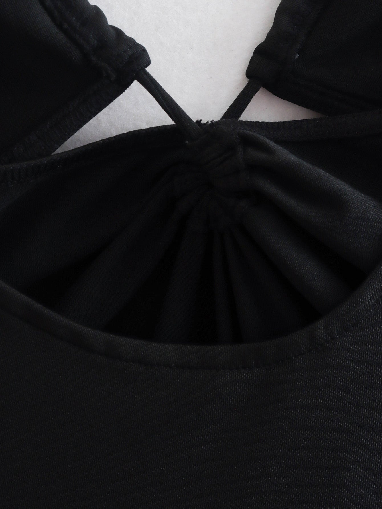 Open Design Backless Bodysuit
