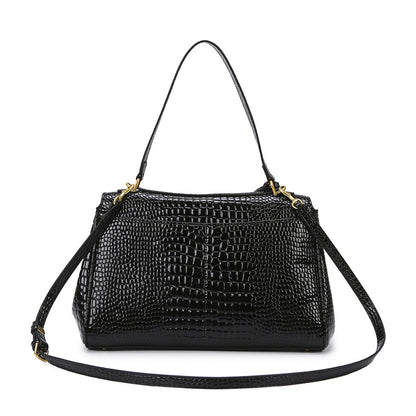 Large Capacity Office Tote  Alligator Print