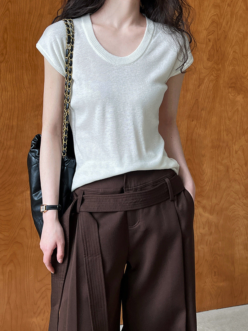 Women  Short-Sleeved T Shirt Top