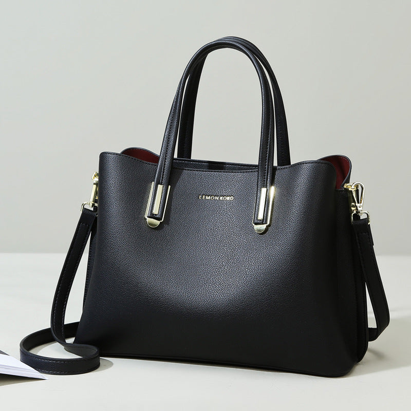 Soft Leather  Crossbody Bag