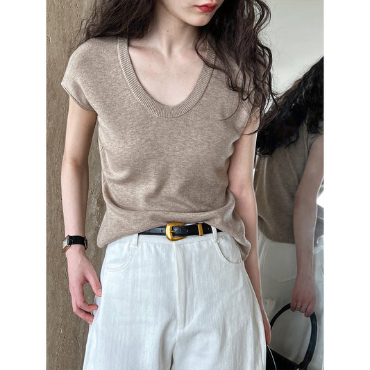 Women  Short-Sleeved T Shirt Top