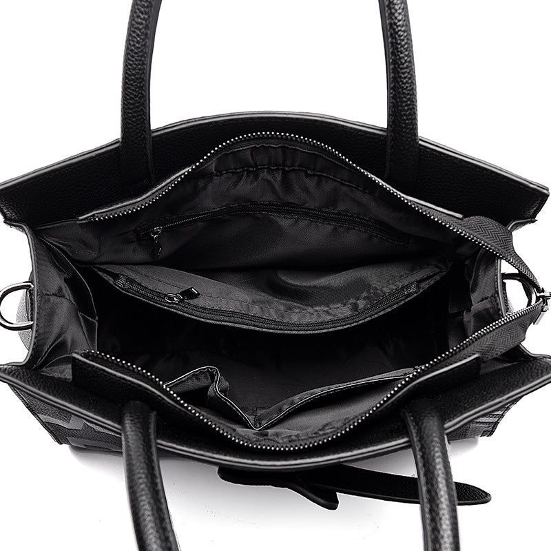 Letter Graphic Multipurpose Handbag