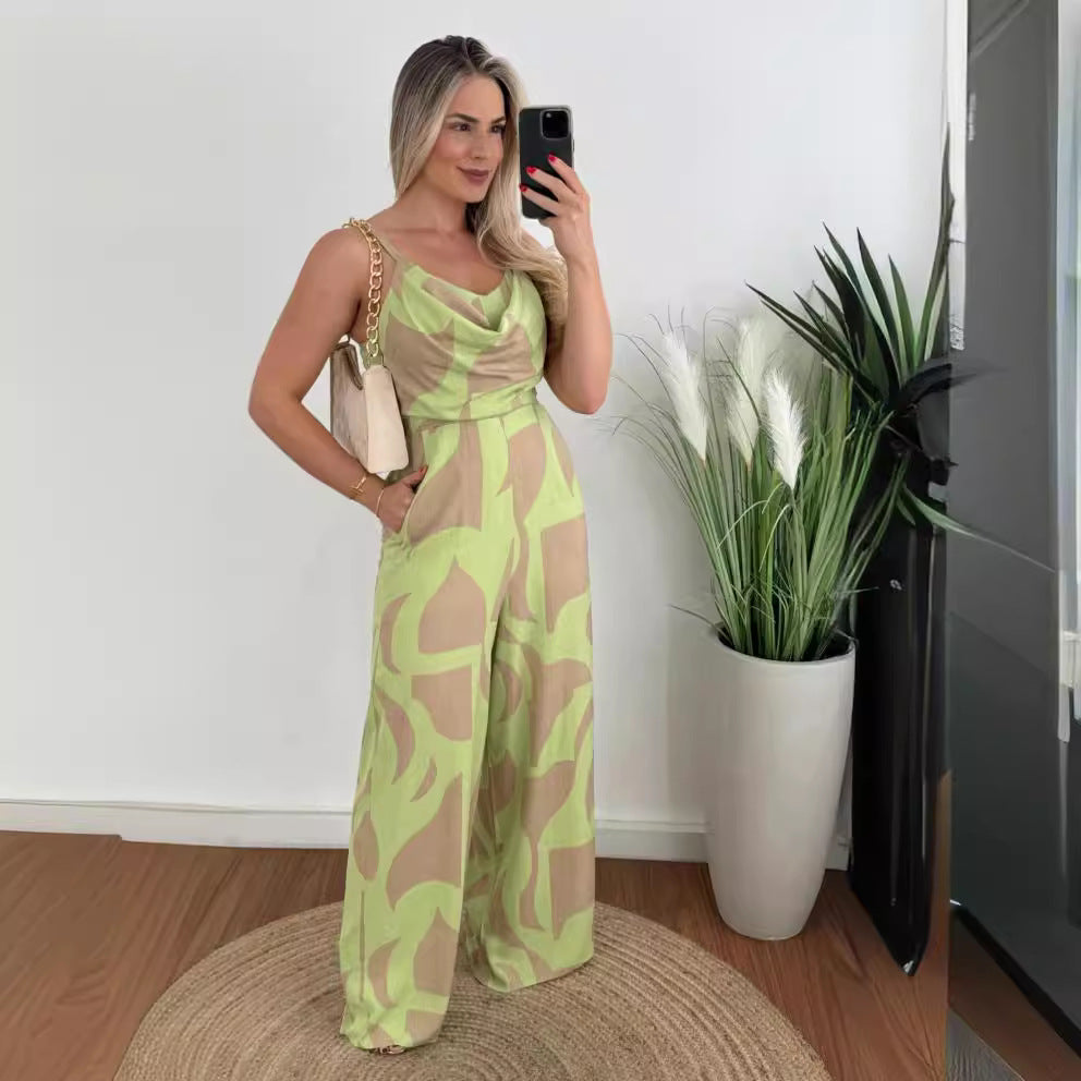 Sling One Piece Straight Leg Trousers