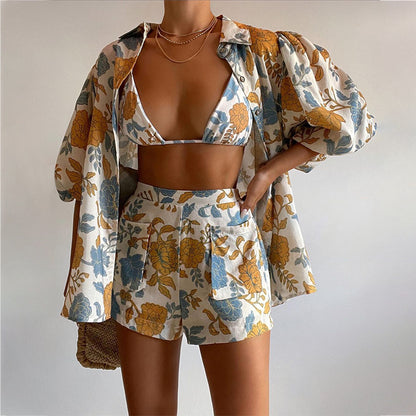 Loose Printed Three Piece Set