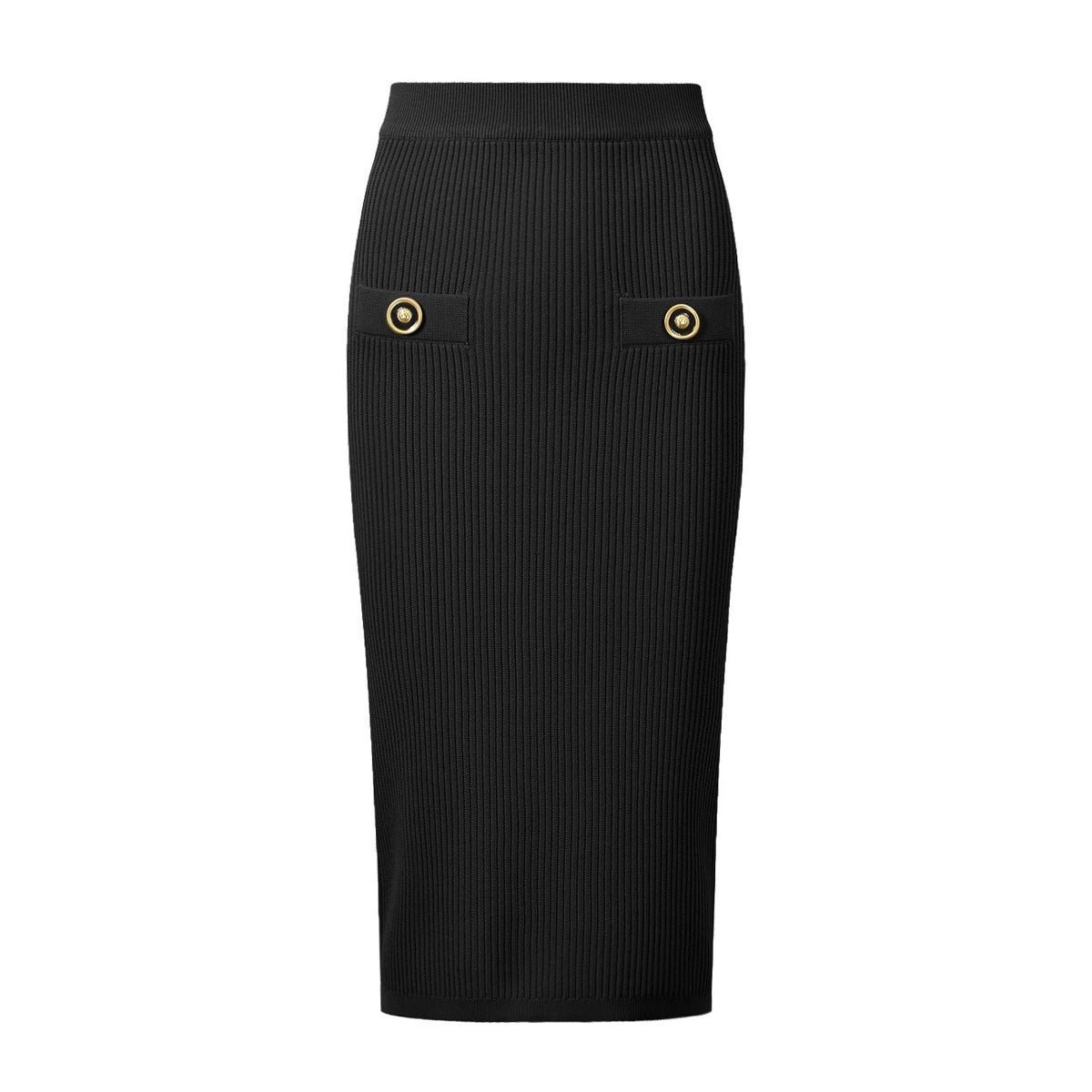 Black overskirt
