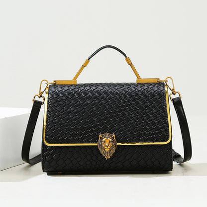 Luxury Texture Woven  High Grade Large Capacity Handbag