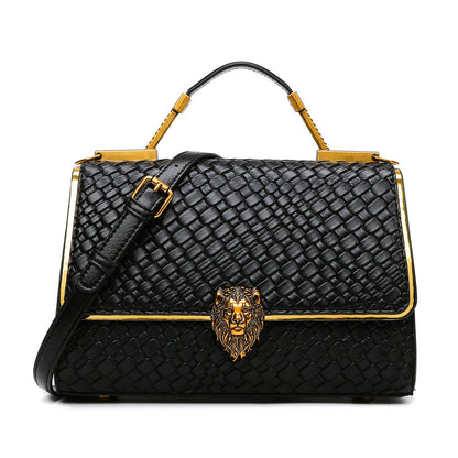 Luxury Texture Woven  High Grade Large Capacity Handbag