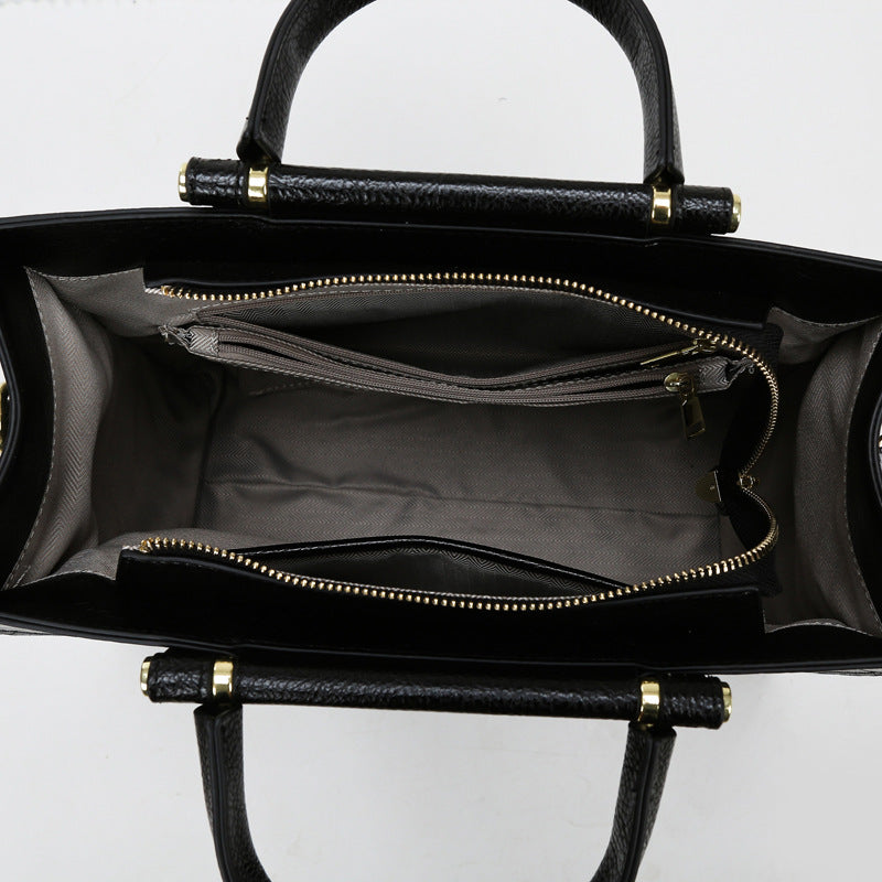 Large Capacity Office Shoulder  Retro Tote Bag