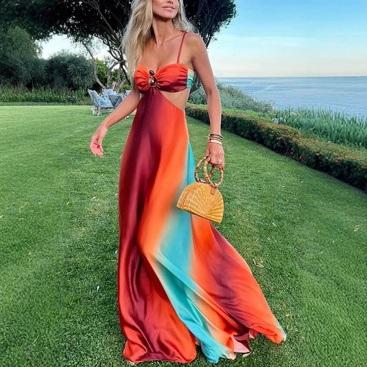 Color Island  Beach Dress